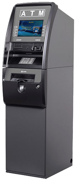Genmega Black Onyx ATM with contactless tap reader